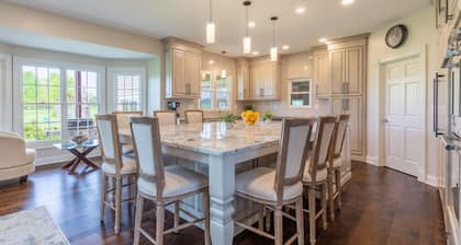 Gorgeous Home featuring an Indoor Heated Pool, Gourmet Kitchen & Outdoor Spaces