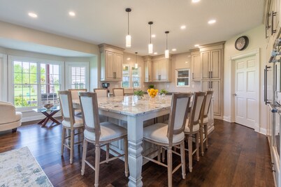 Gorgeous Home featuring an Indoor Heated Pool, Gourmet Kitchen & Outdoor Spaces