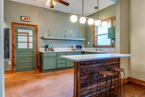 Fridge, microwave, stovetop, dishwasher - Cozy Indianapolis Vacation Rental w/ Micro Farm! (Indianapolis)