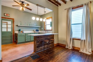 Fridge, microwave, stovetop, dishwasher - Cozy Indianapolis Vacation Rental w/ Micro Farm! (Indianapolis)