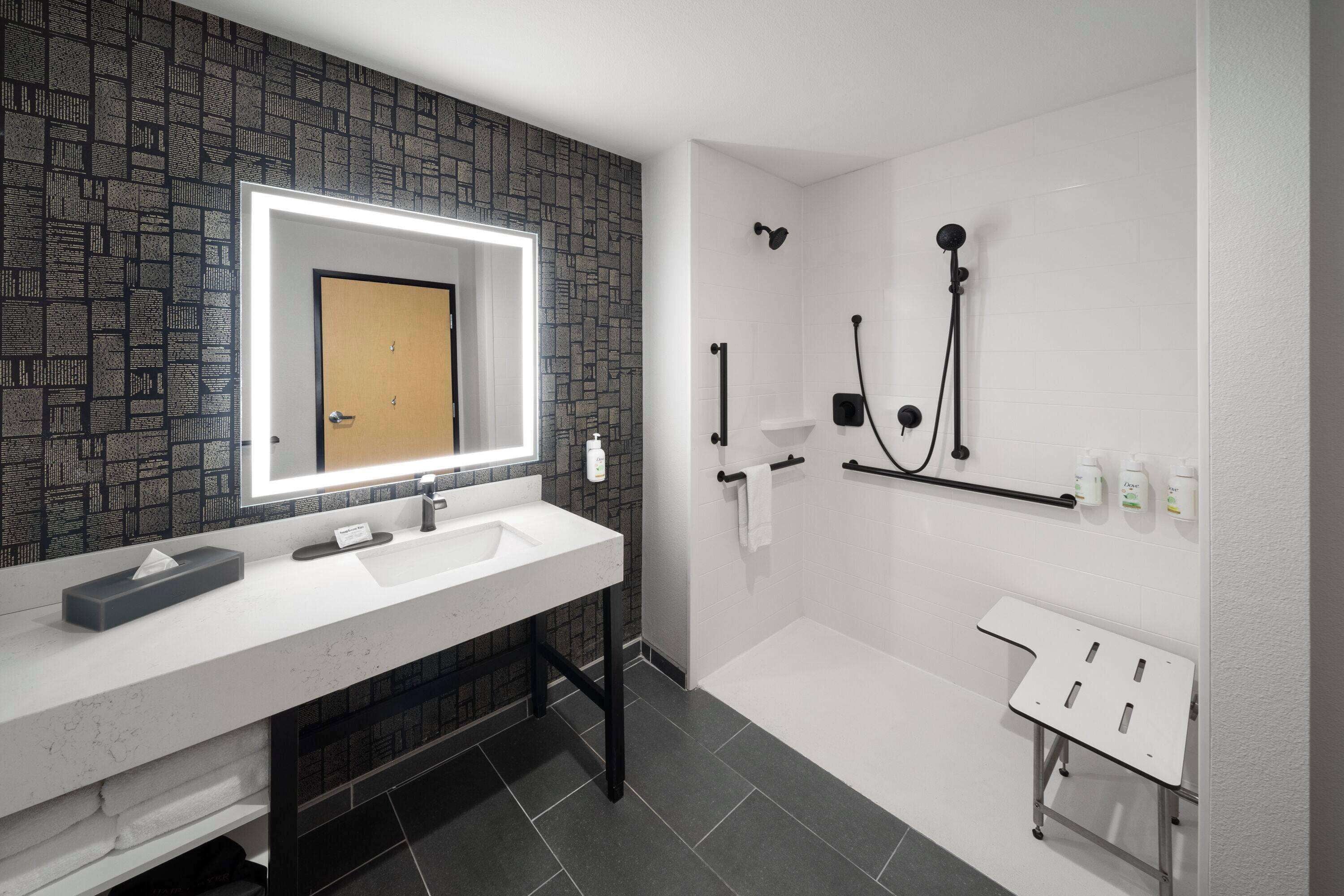 Salle de bain adaptée