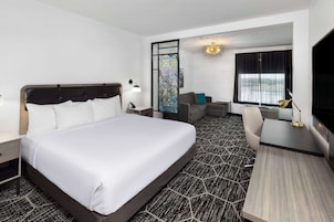 Suite, 1 King Bed, Non Smoking | Blackout drapes, iron/ironing board, free WiFi