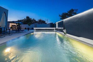 Pool - Villa Marsel (4+2) - Private Pool and Jacuzzi (Gajana)