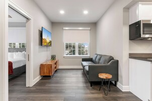 45-inch Smart TV with cable channels