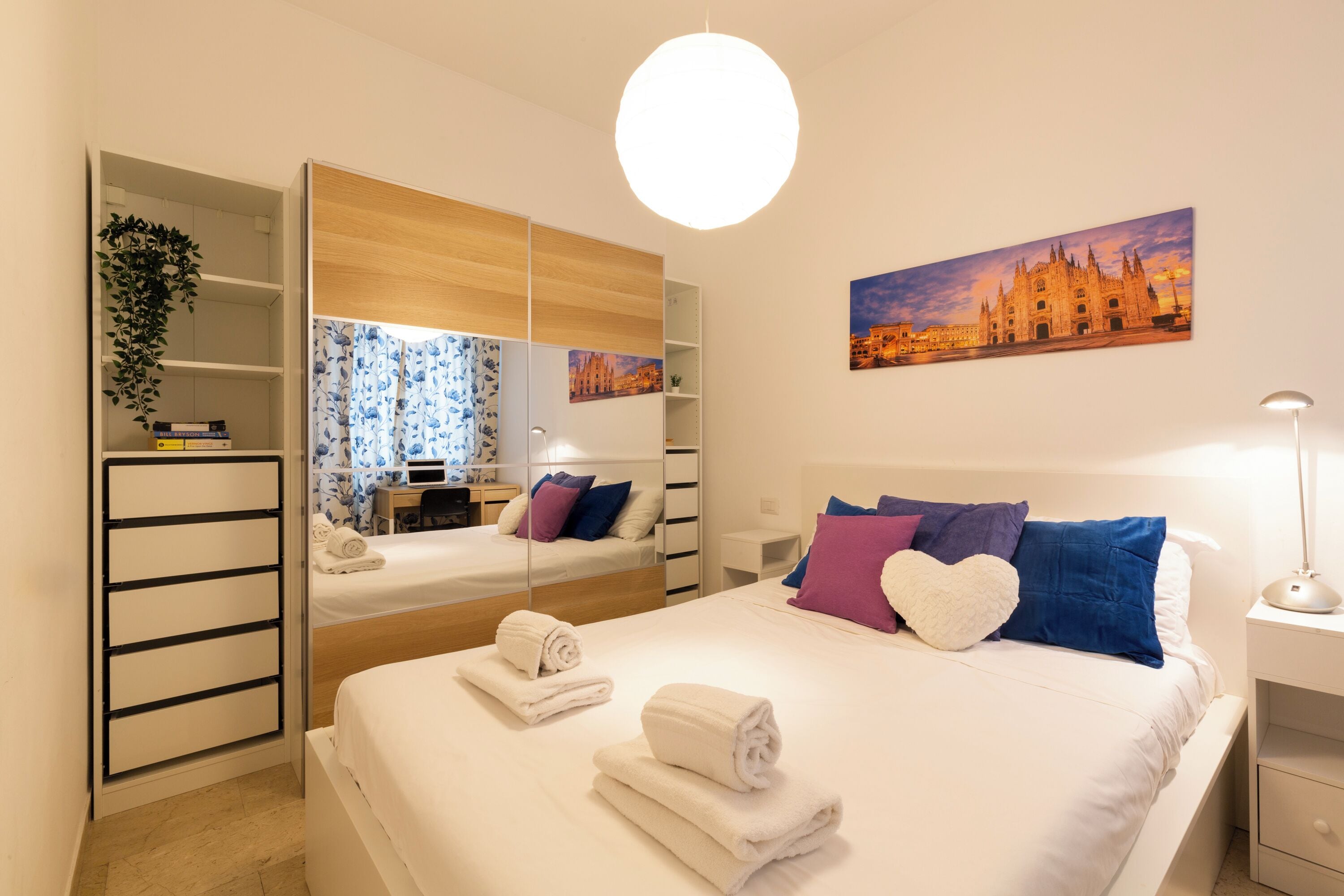 城市公寓 | 1 多间卧室、办公桌、熨斗/熨衣板、免费 WiFi