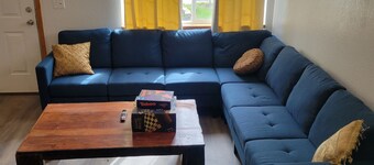 Cozy home centrally located with a hot tub