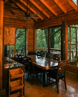 Deluxe Cabin | Private kitchen - Cabañas Cascada del Barro (Monterrey)