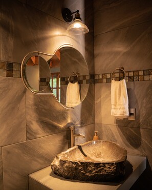 Bathroom - Cabañas Cascada del Barro (Monterrey)