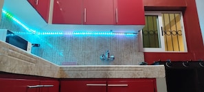 Apartment, 1 Bedroom, Smoking, Terrace | Private kitchen