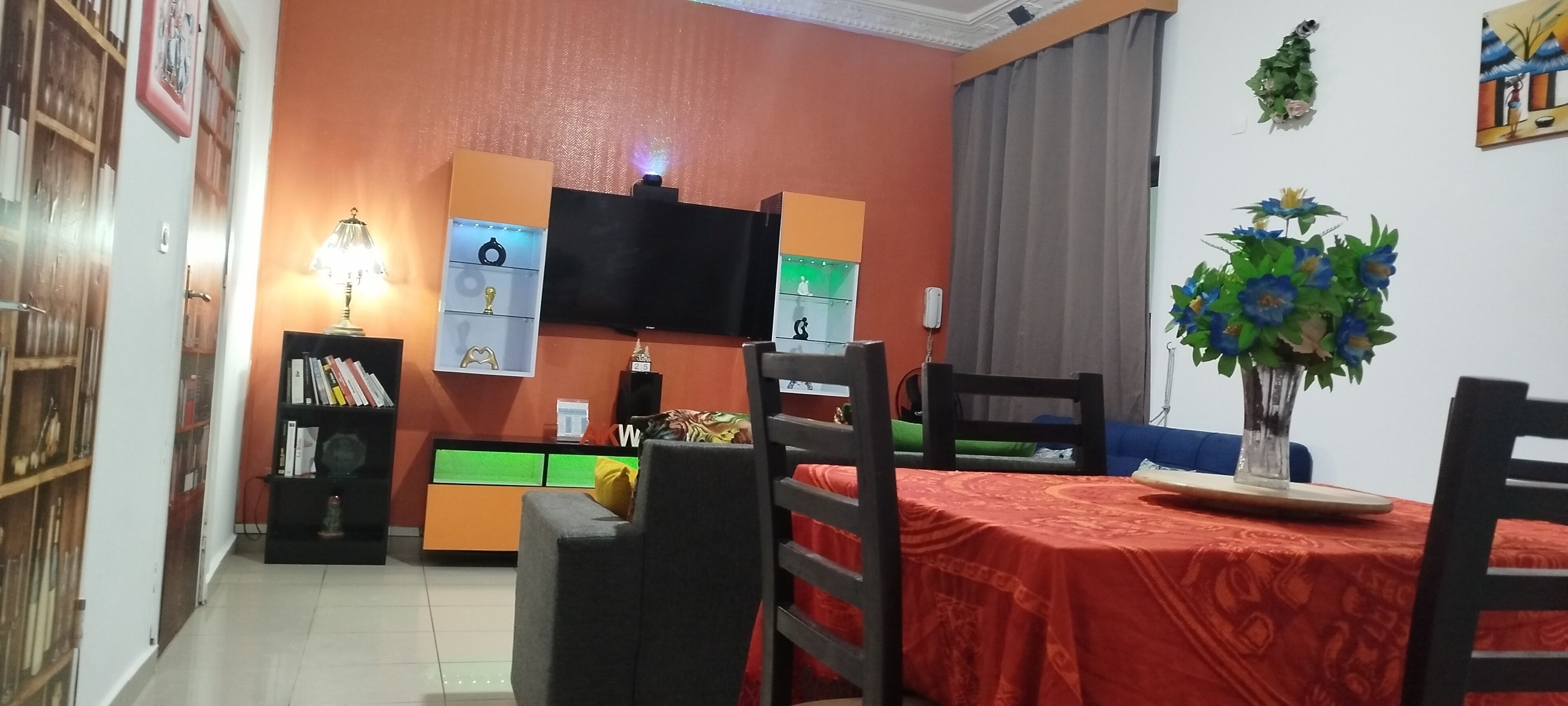 Apartemen, 1 kamar tidur, Boleh Merokok, teras | Ruang keluarga