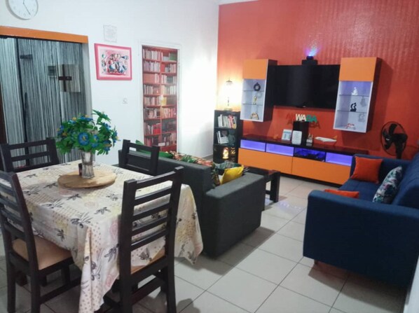 Appartement, 1 chambre, fumeur, terrasse | Salle à manger