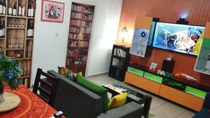 Appartement, 1 chambre, fumeur, terrasse | Salle de séjour