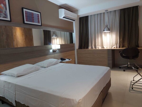 In-room safe, blackout curtains, soundproofing, iron/ironing board