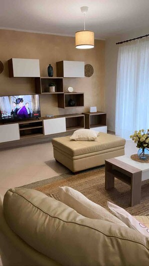 Apartment, 1 Bedroom, Smoking, Terrace | Living area - B&B Vagabondo Holiday Apartment (Caserta)