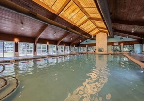 Indoor pool, outdoor pool