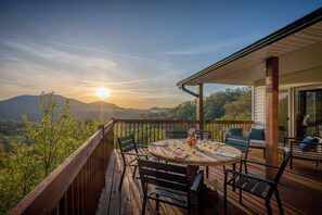 Outdoor dining - 14 Acres - Theater Room - 20 Miles to DT Asheville - Paved Drive the whole way! (Canton)