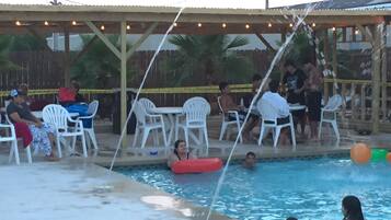 Outdoor pool, open 10:00 AM to 10:00 PM, cabanas (surcharge)