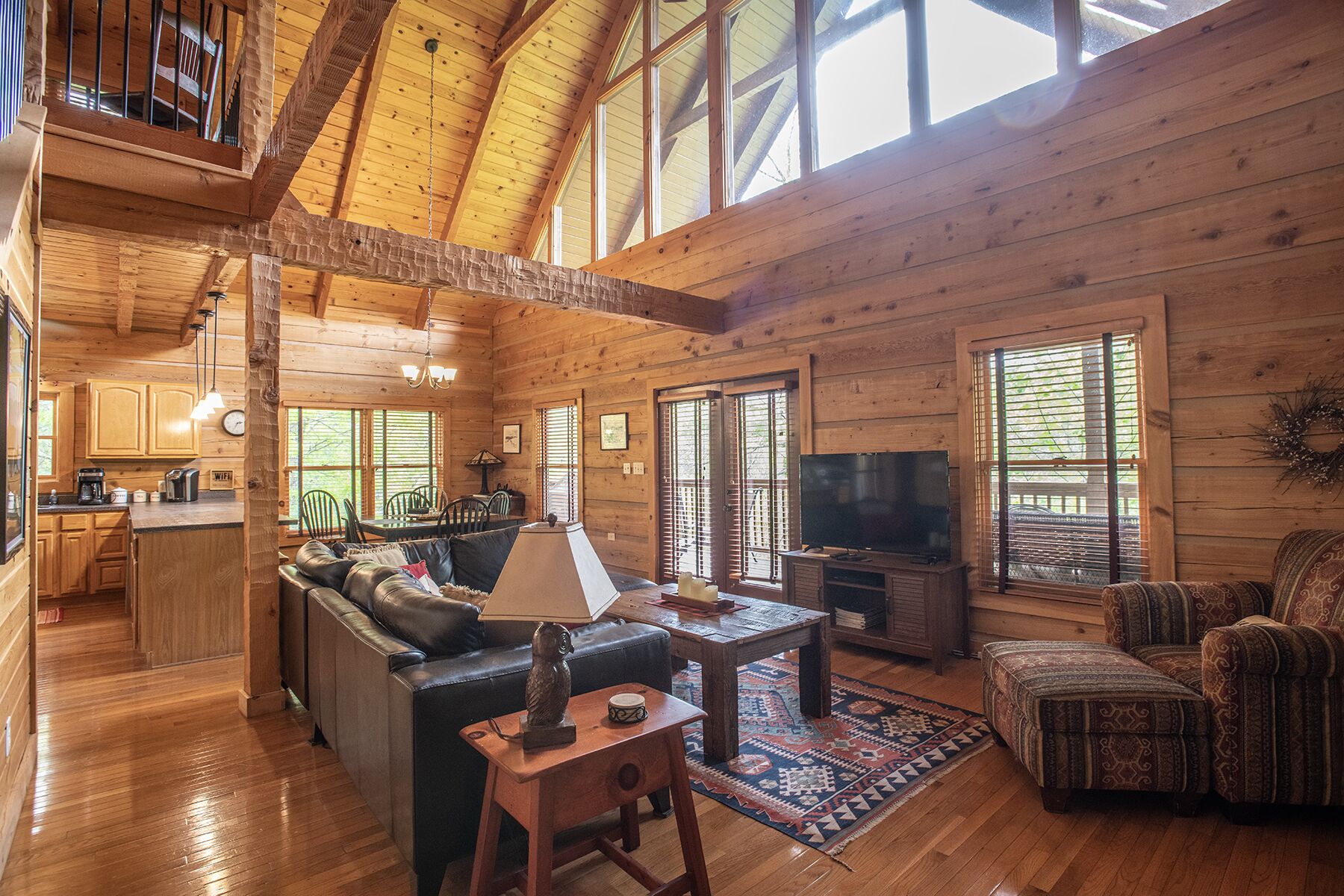 Kallithea ~ Modern rustic luxury on the peaceful side of the Smokies! 