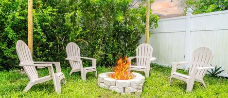 Overnattingsstedets uteområder