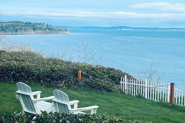 Two chairs, one view - each season with it's own magic