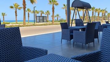 Nhà gỗ, 2 phòng ngủ, phù hợp cho người khuyết tật, hút thuốc | Khu ẩm thực ngoài trời