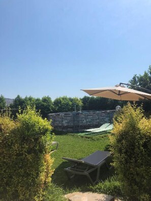 Villa, 2 Schlafzimmer, Raucher, eigener Pool | Unterkunftsgelände