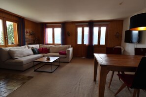 Fernseher, Kamin