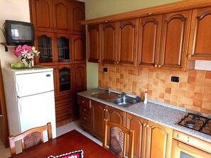 Apartment, 1 Bedroom, Balcony, City View | Private kitchen - Apartment in the City Center (Durrës)