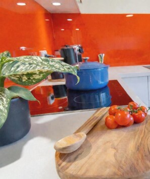 Fridge, microwave, oven, stovetop - City Centre Getaway (Grey Street Getaway) (Albany)