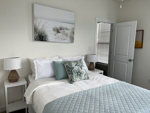 2 bedrooms, bed sheets