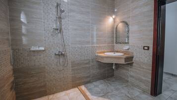 Departamento, 1 habitación, con acceso para personas discapacitadas, balcón | Baño