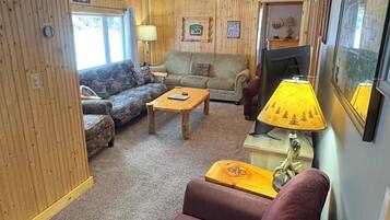 Smart TV, DVD player, video library