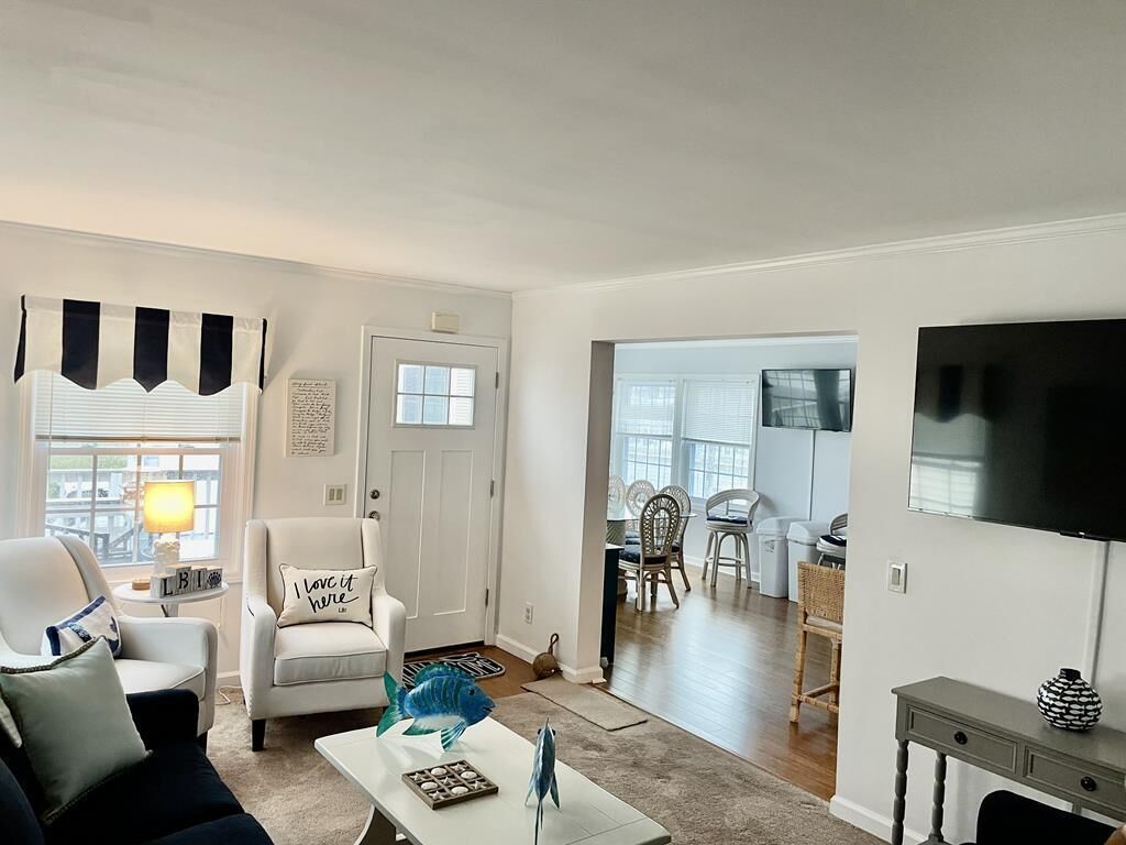 Bay views from this beautiful contemporary