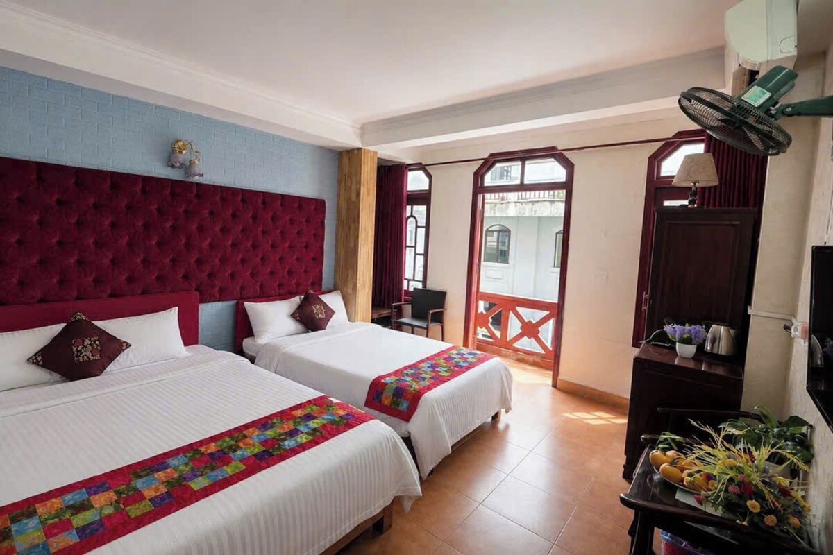 Family Triple Room, City View | Street view