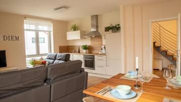 Apartemen, 2 kamar tidur, balkon, pemandangan kebun | Lounge