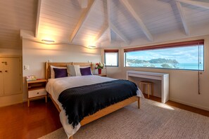 5 bedrooms, iron/ironing board, free WiFi, bed sheets - Number 2 on Onetangi Be My Guest Fabulous Beach pad for the Family (Waiheke Island)