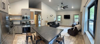 Just built! Wheelerwood cabin at the lake.