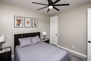3 bedrooms, iron/ironing board, free WiFi, bed sheets