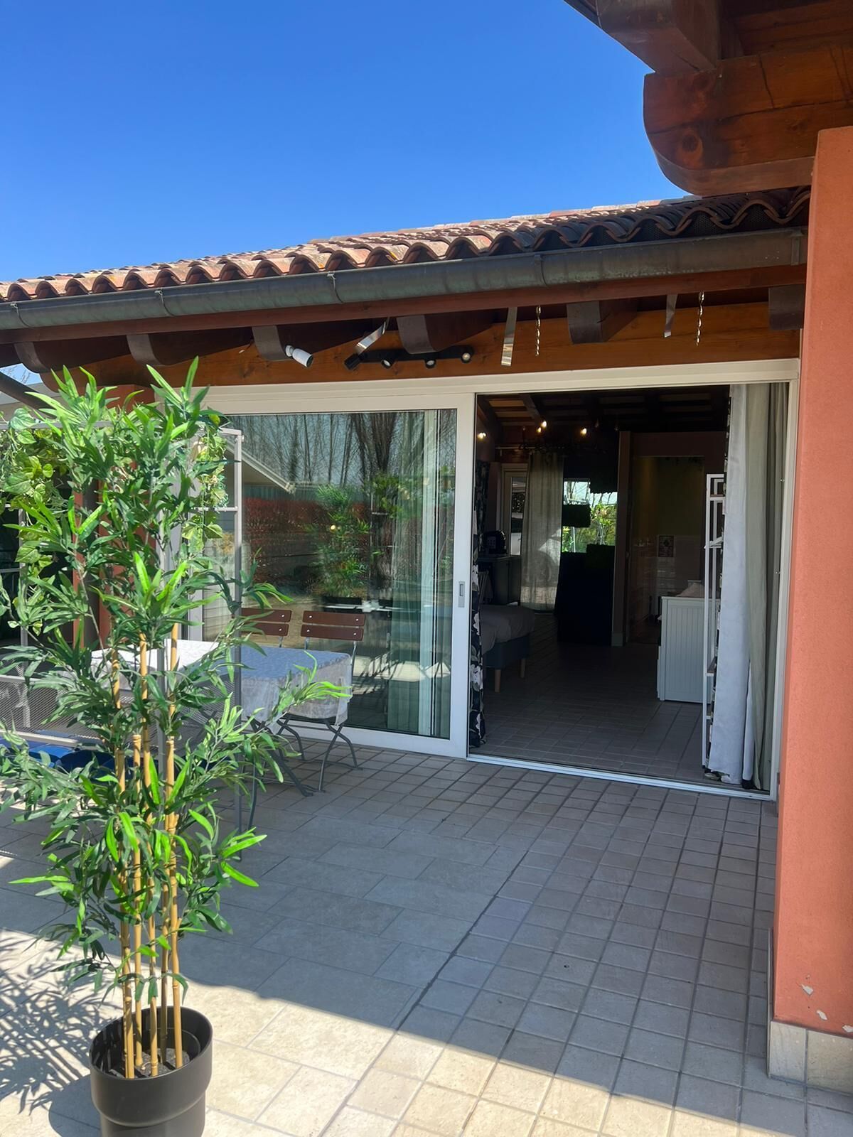 Zimmer, 1 Schlafzimmer, Terrasse, Gartenblick | Eingangsbereich