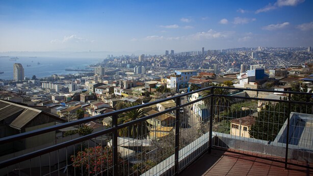 Unclassified image, 1 of 29, button - Valparaiso Panoramic View Tranquility (Valparaiso)