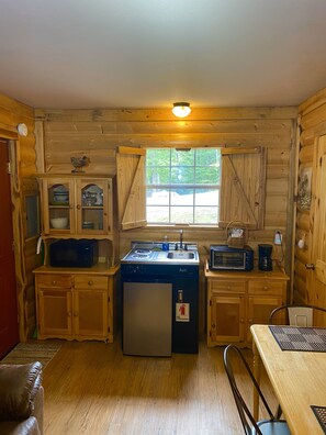 Mini-fridge, microwave, coffee/tea maker, toaster oven - Ducks Unlimited (Mena)