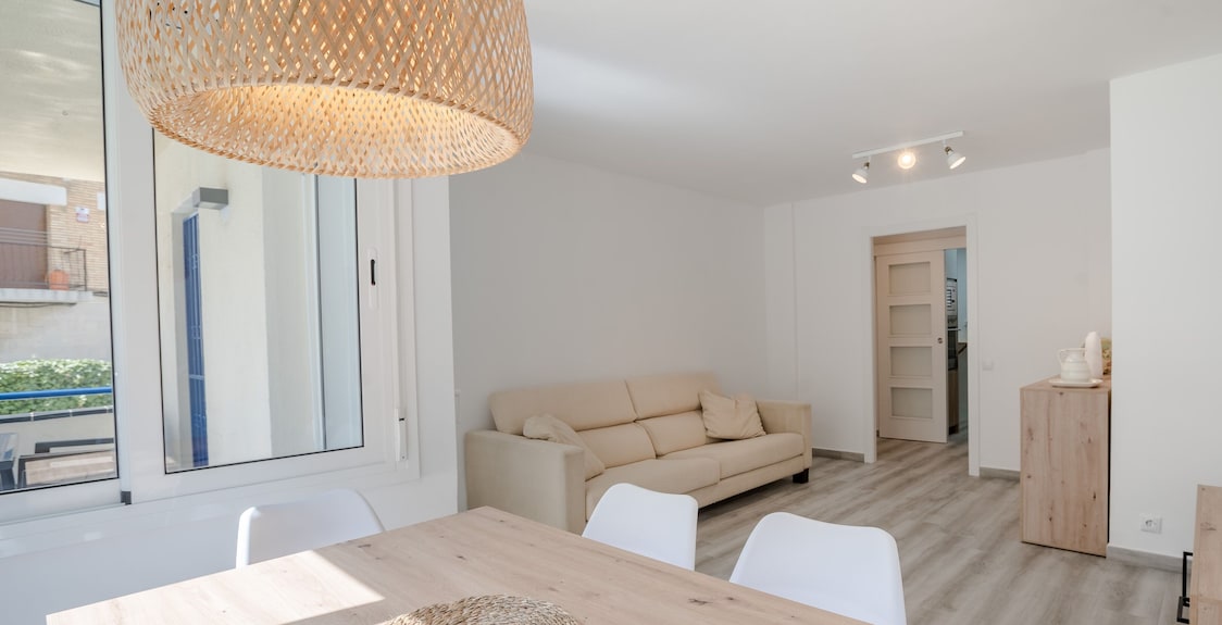 Precioso Apartamento Con Piscina En La Playa De Torredembarra - Creixell