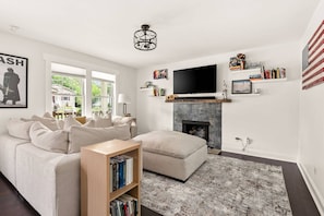 Smart-TV, DVD-spiller og printere