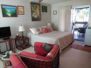 1 غرفة نوم وواي فاي وملاءات أسرّة