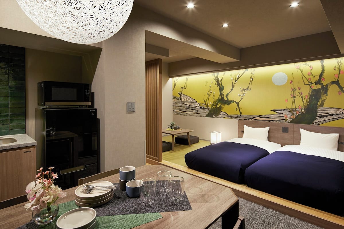 Traditional Quadruple Room, Non Smoking, Kitchen