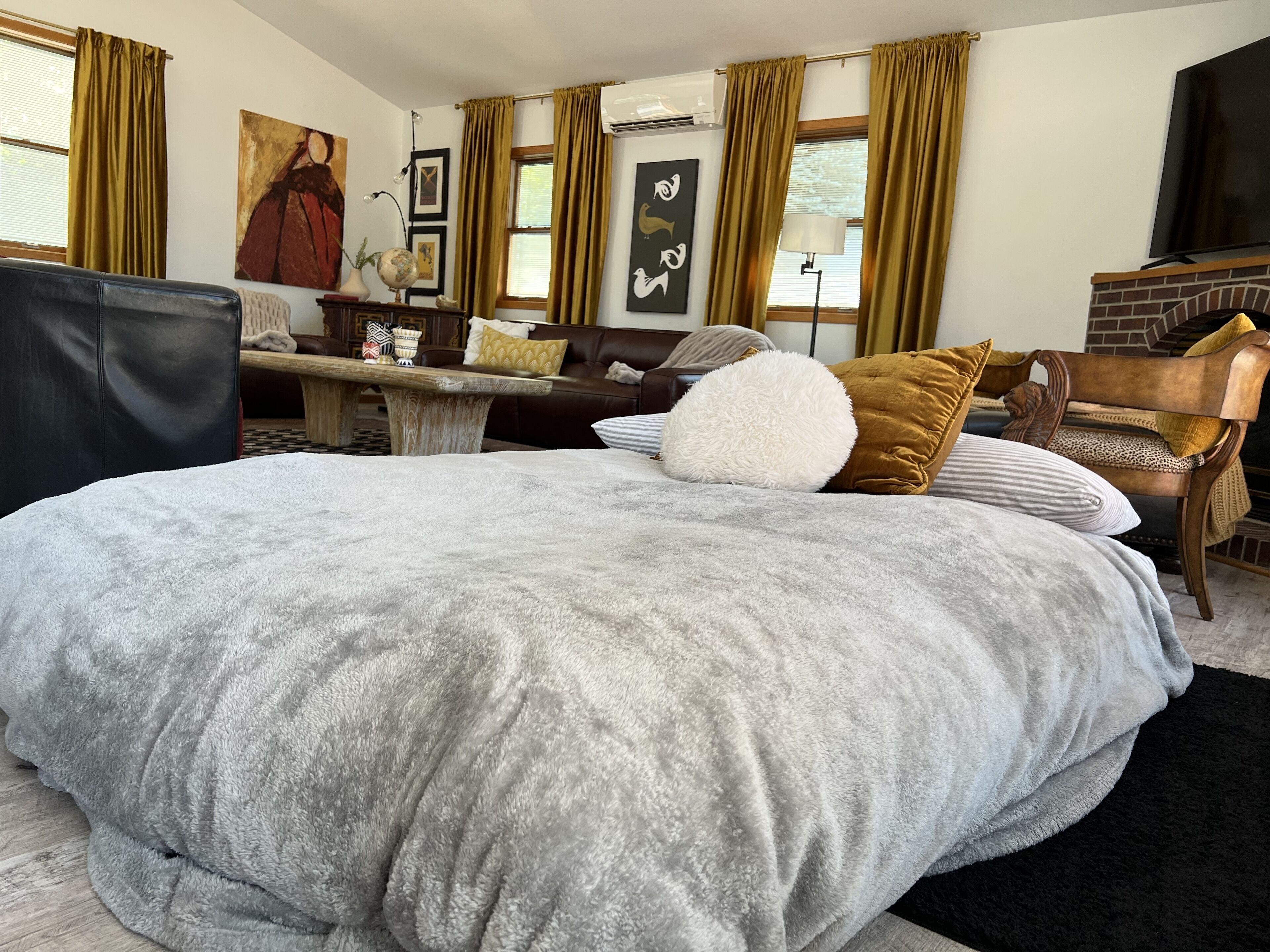 3 chambres, lit de bébé portatif, accès au Wi-Fi (inclus)