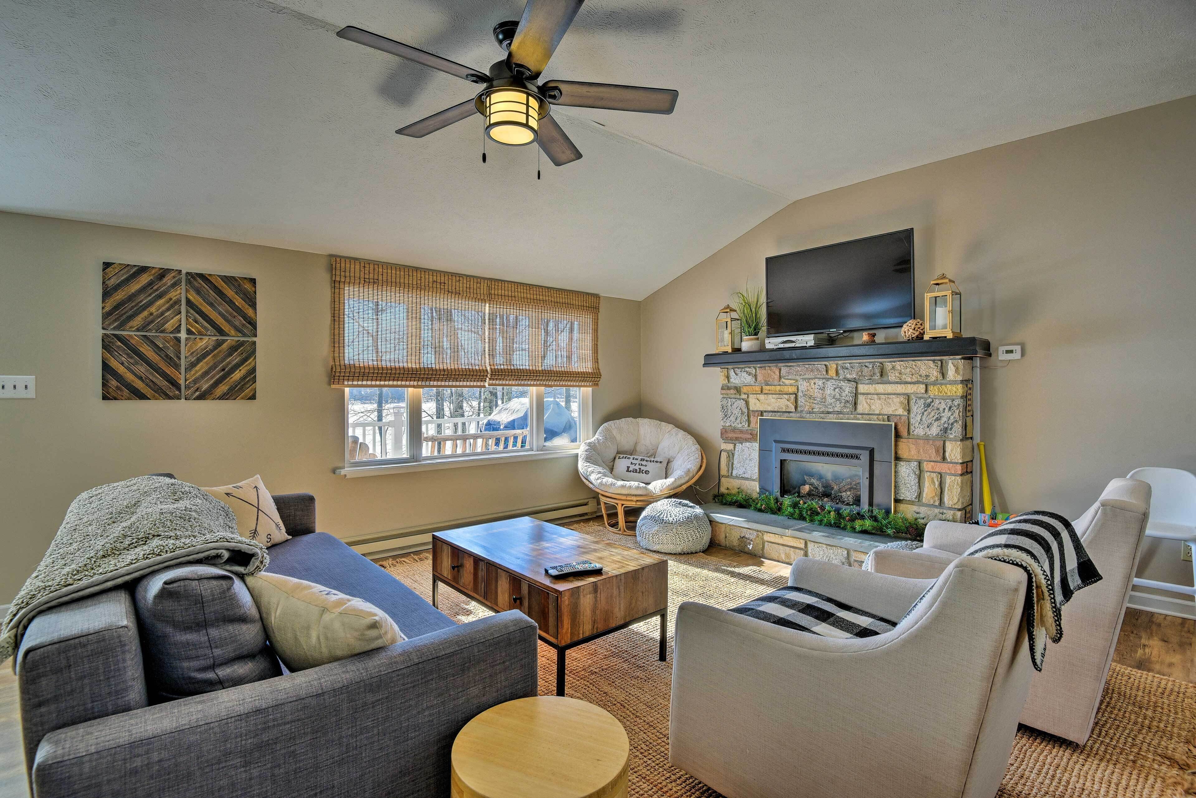 Waterfront Pocono Lake Home w/ Private Dock!