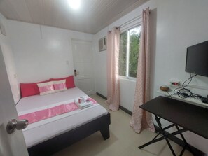 Kahden hengen economy-huone | Äänieristys, ilmainen Wi-Fi, vuodevaatteet