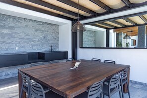 Dining - NEW Property Madero320 tropical lifestyle 2BD Condo for rent in Old Town, Puerto (Puerto Vallarta)