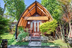 Façade de l’hébergement